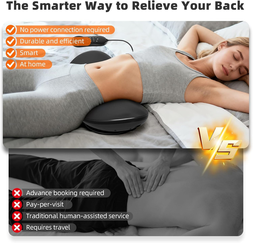 Electric Lumbar Traction Device , Multifunctional Back Traction Device with Dyna