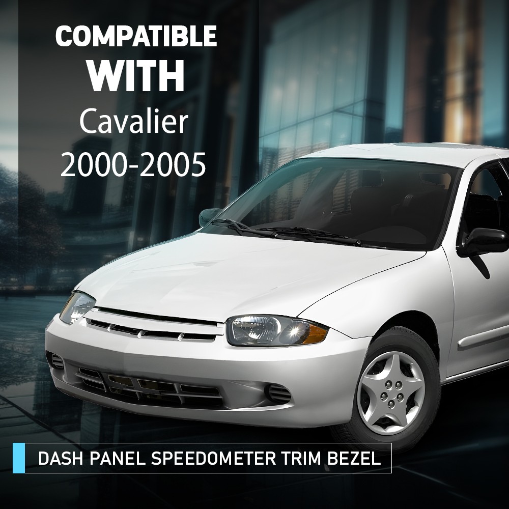DASH PANEL SPEEDOMETER TRIM BEZEL FIT FOR 2000-2005 CHEVY CAVALIER 22698064