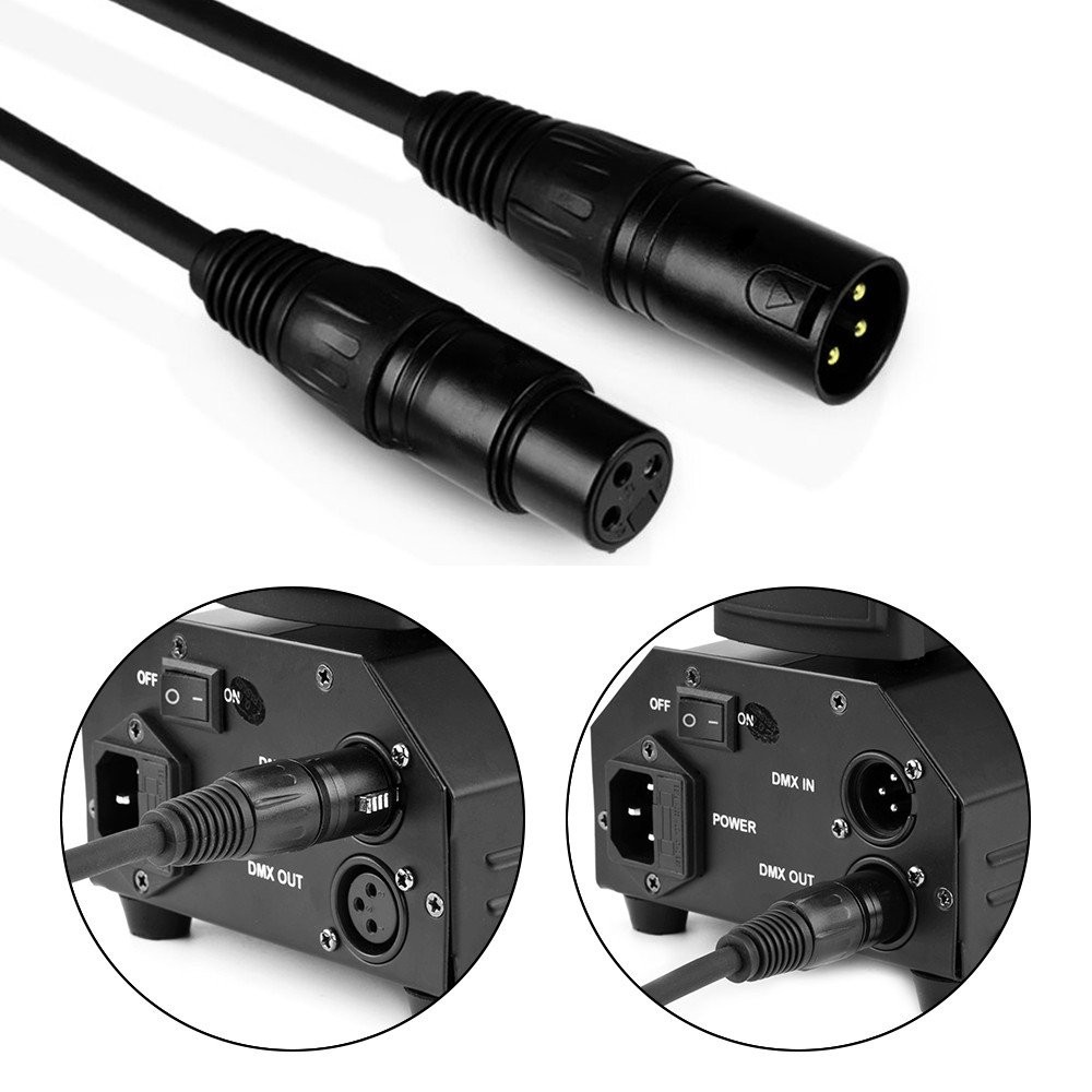 Flexible DMX Cable for Moving Head Lights