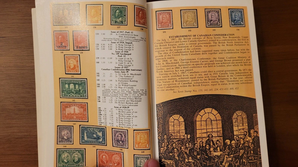 Canada Stamps and Stories Paperback Vintage 1972