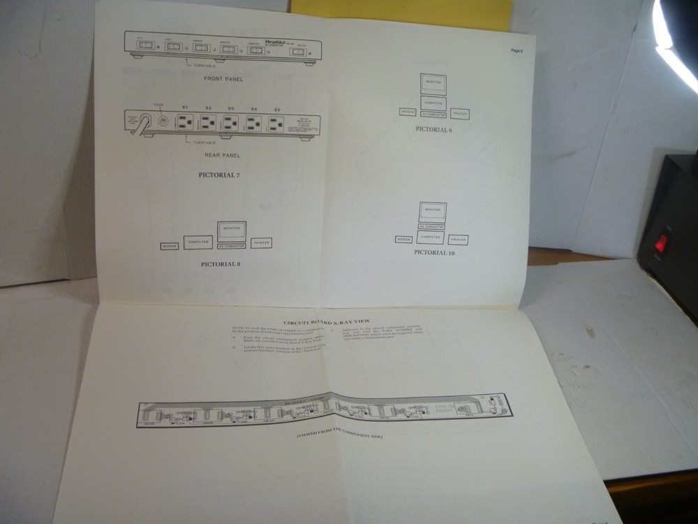 Heathkit Model SK-209 AC Conductor Power Control Switch Manual