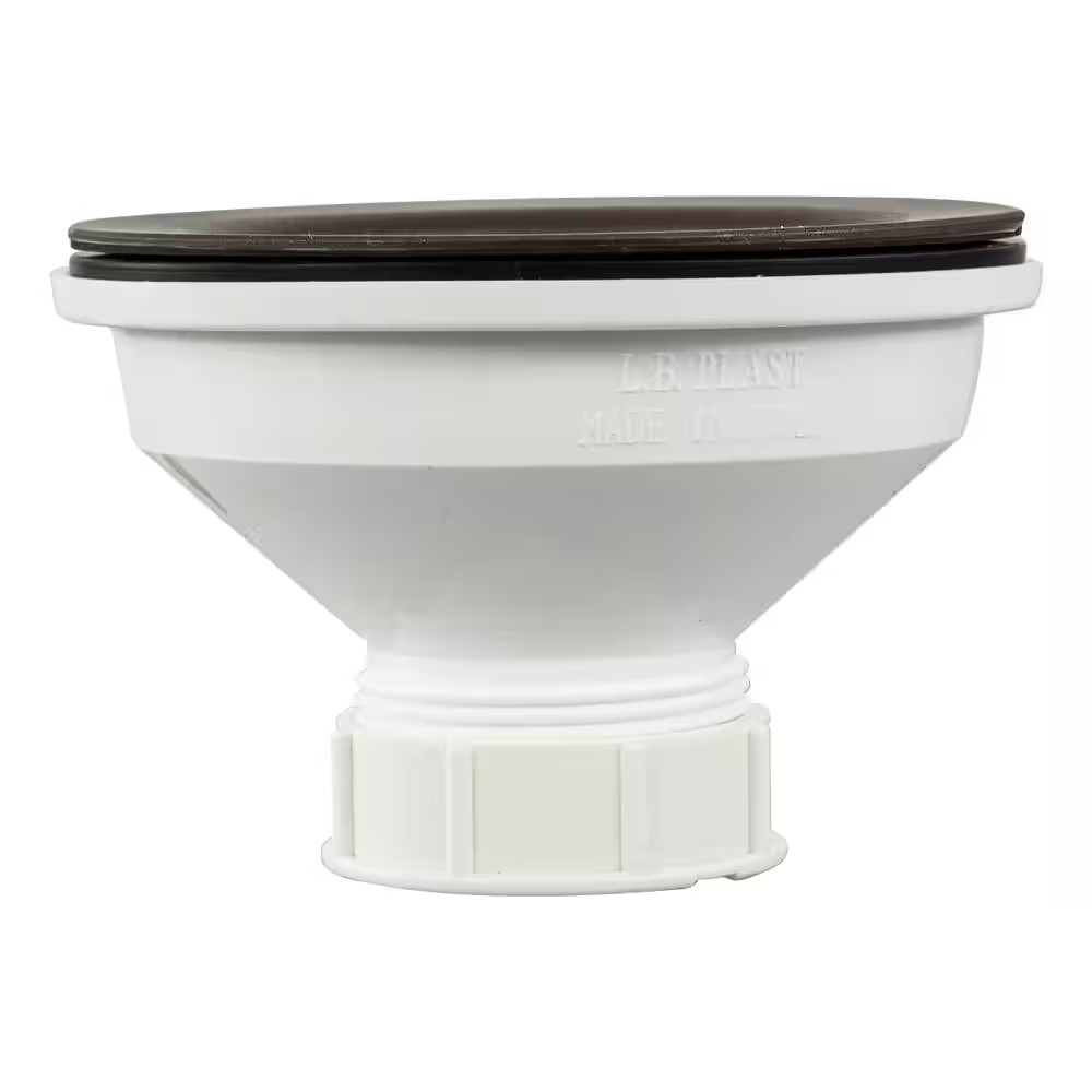 3.5 In. Plastic Strainer in Espresso