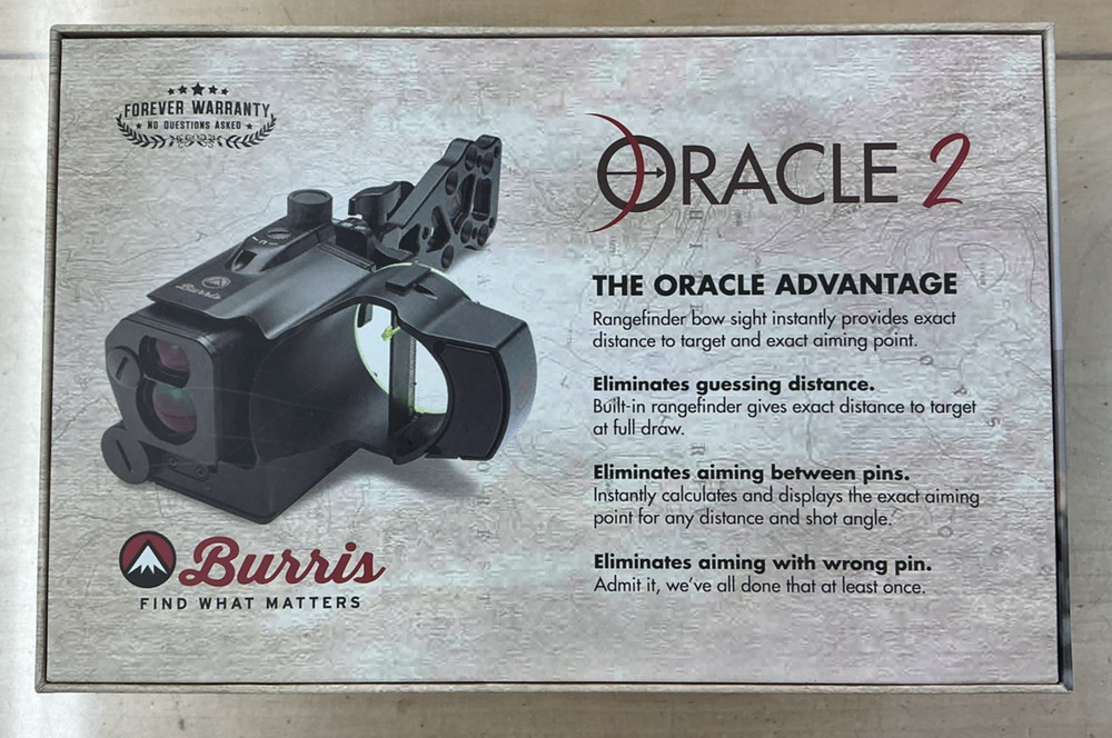 Burris Oracle 2 Laser Rangefinder Bow Sight - 300401 *DISPLAY MODEL*