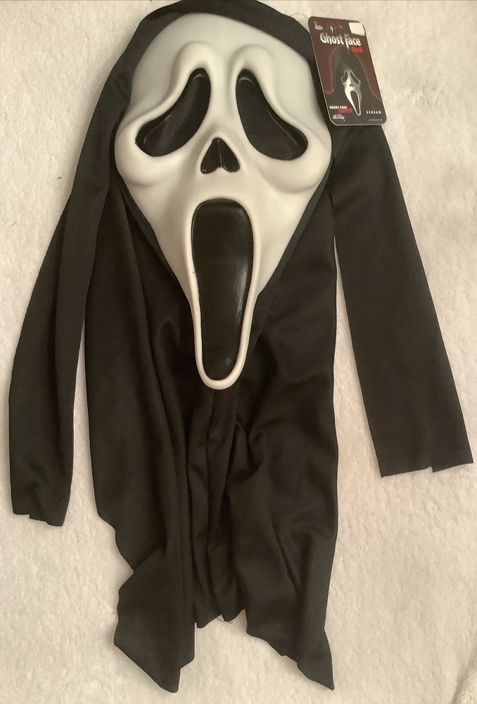 New Scream Ghost Face Mask Officially Licensed Fun World Ghostface Stab
