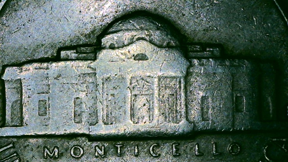 1954 D over S mint  mark Jefferson  Nickel errors