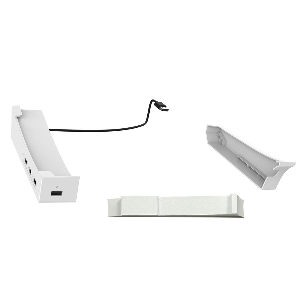 Holder Bracket With 4 Port USB Hub Replacement Commponents For PS5 Slim Console