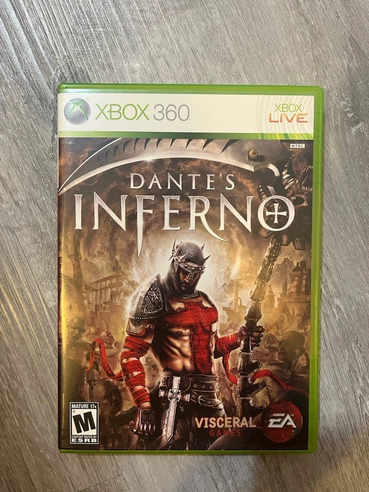 Dante's Inferno - Microsoft Xbox 360, Authentic Replacement Case Only