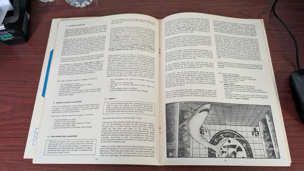 Dungeons & Dragons U3 Final Enemy (Rusting Staples)(Missing Page)(See Photos)