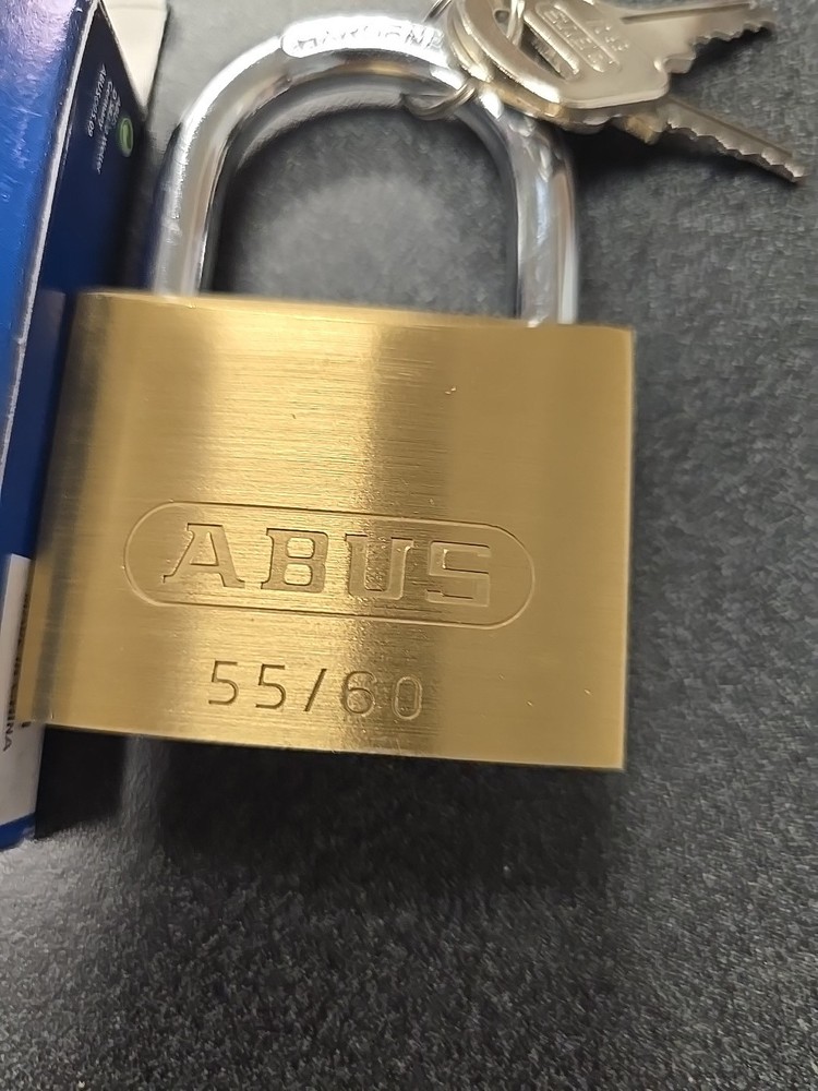 Abus 55/60 Padlock New With Keys