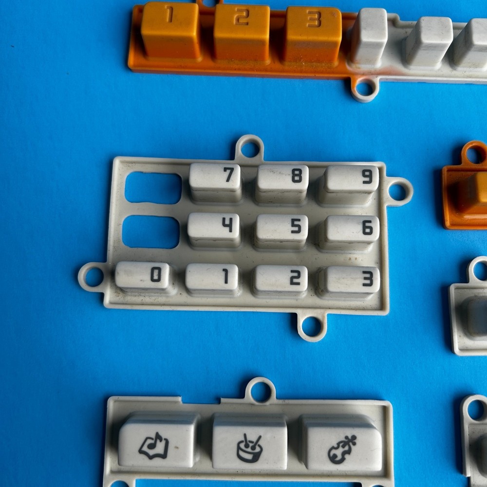 CASIO LK-110 Keyboard Replacement Part: Push Button Conductive Contact Pad Set