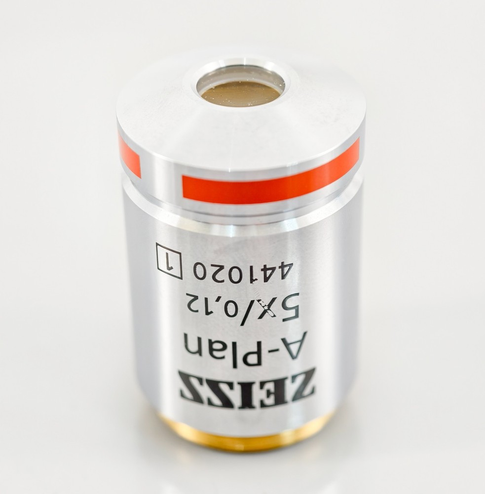 Zeiss A-Plan 5X 0.12NA Microscope Objective Lens (441020) - RMS Thread