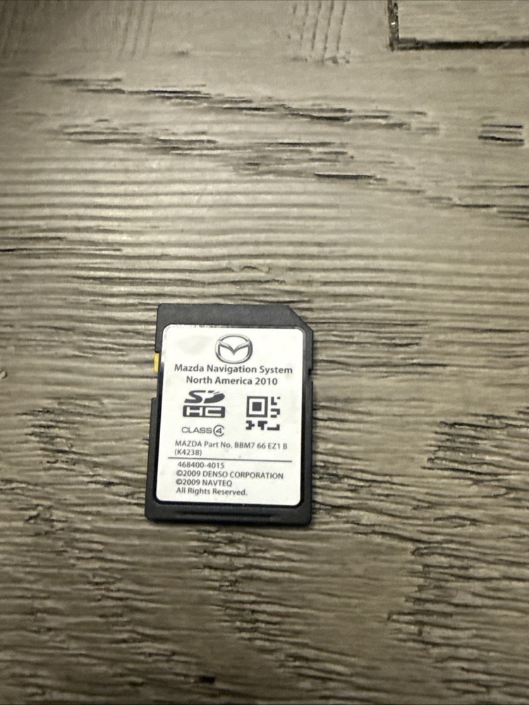 Mazda 3 Navigation Map SD Card BBM766EZ1B Used Tested 2014 2015 2016 2017 2018