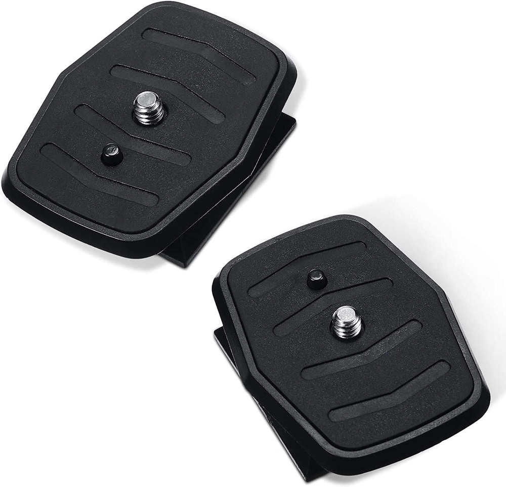 2 Pack 35 mm Tripod Quick Release Plate Camera Tripod Mount Adapter Tripod