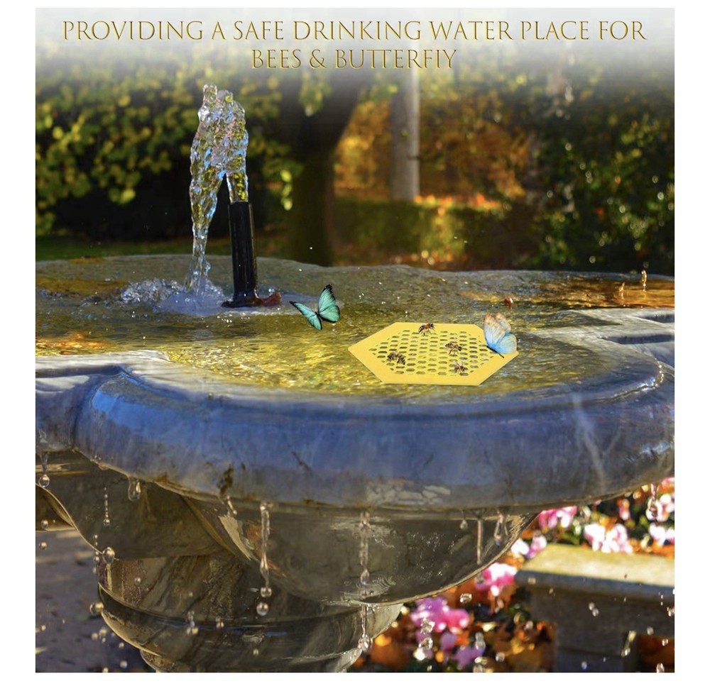 4 Pcs Floating Bee Watering Station