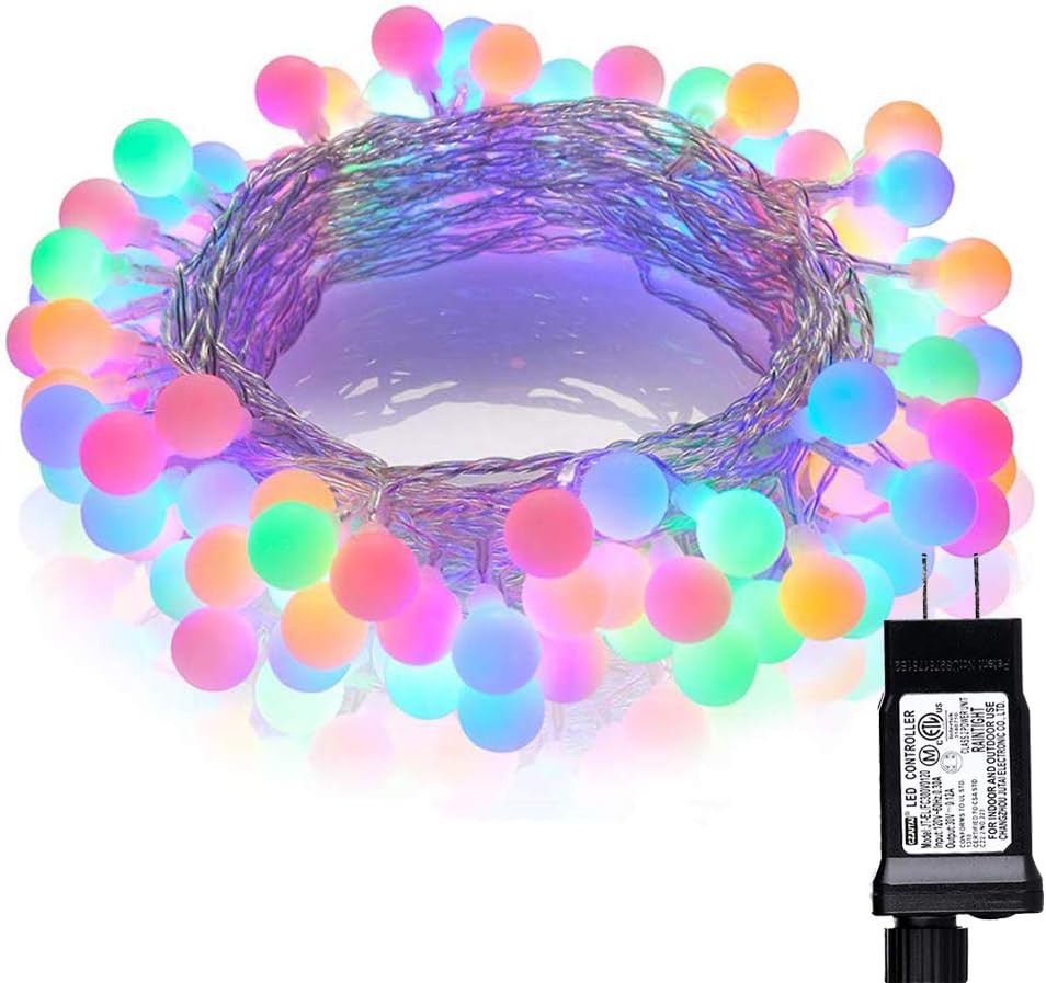 Easter String Lights, 100 LED Easter Pastel Lights 8 Lighting Modes