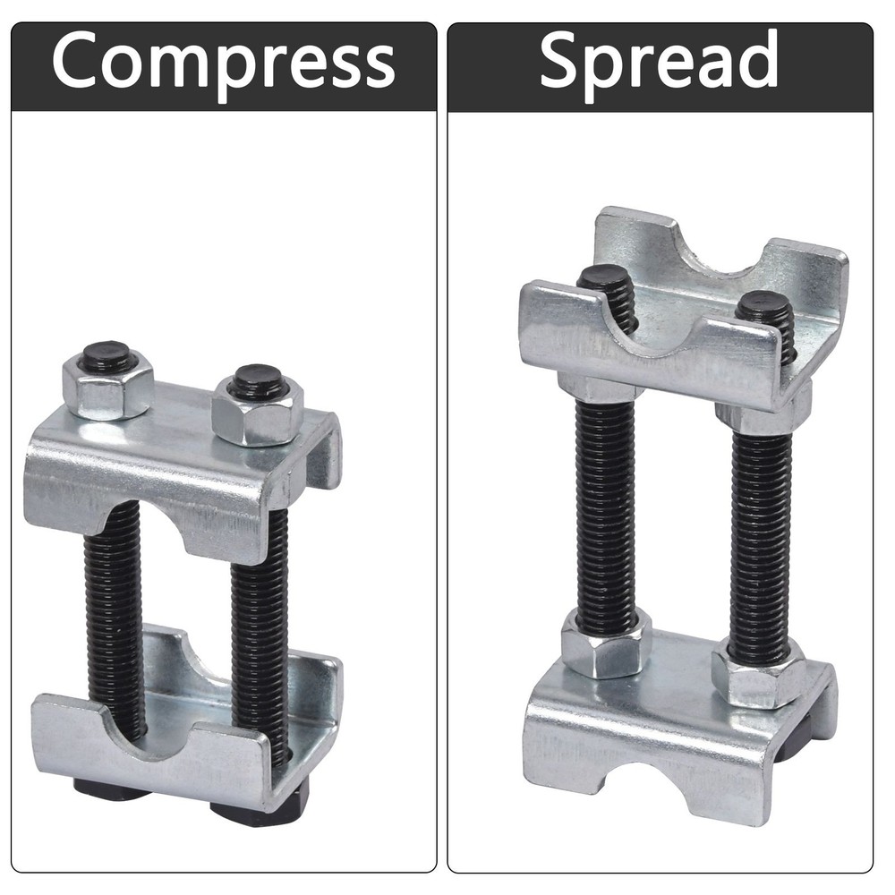 4pc Set 2-Way Adjustable Lift Or Lower Spring Spacer Coil Spring Compressor