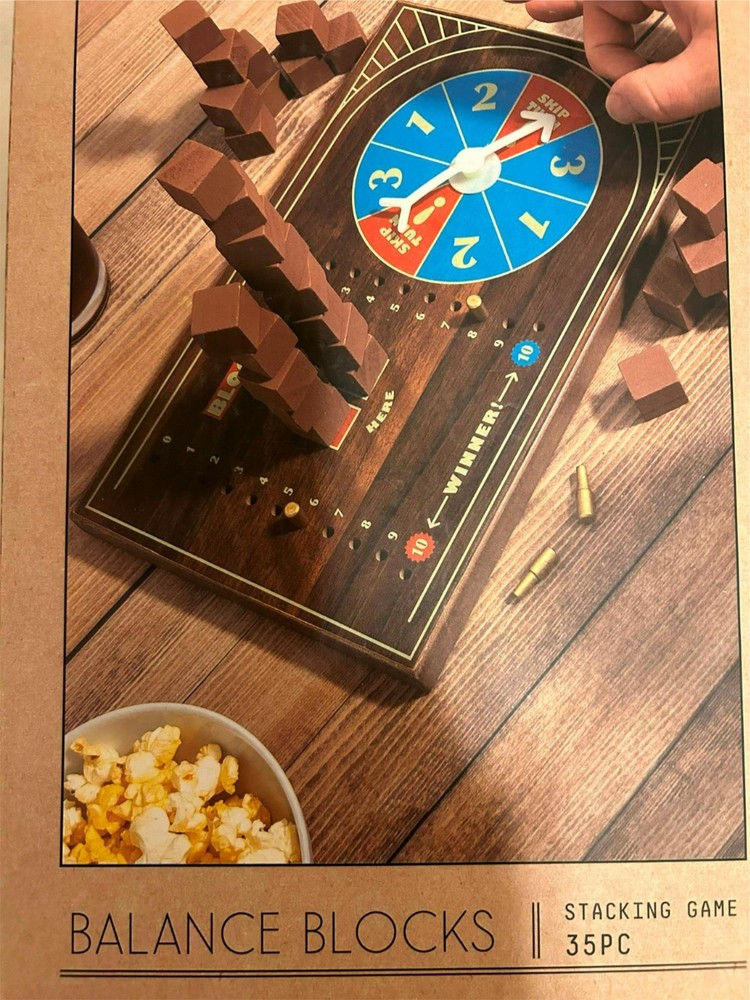 STUDIO MERCANTILE BALANCE BLOCKS STACKING GAME MSRP $34 NEW