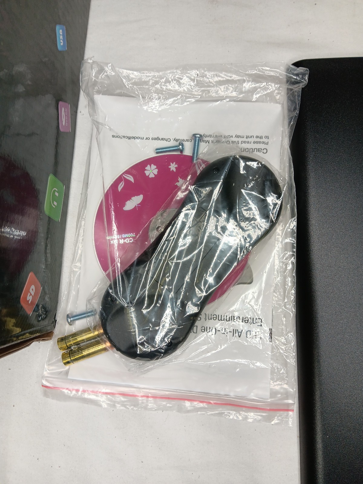 Car Flip Down Overhead Roof Mounted Monitor w/ DVD Player ZFA13HDMI