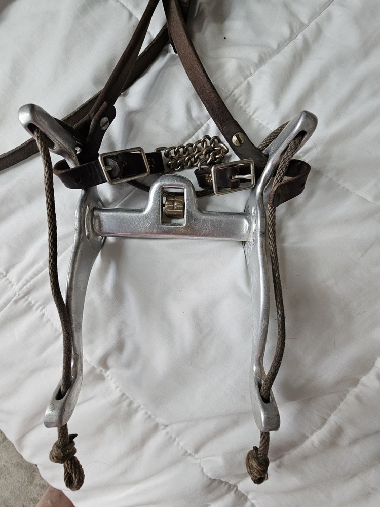 Mikmar Training Bit with Headstall. Used
