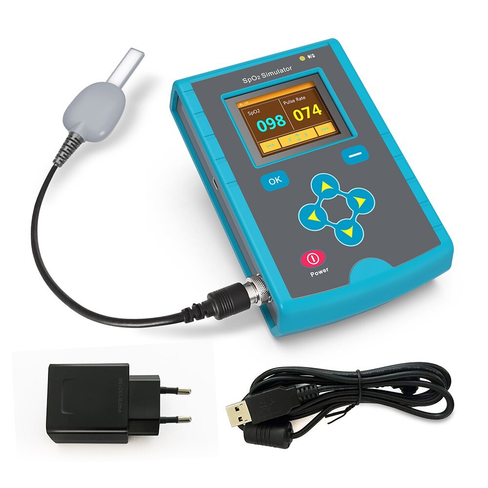 MS100 SpO2 Simulator Pulse Oximeter Accuracy Oxygen Saturation