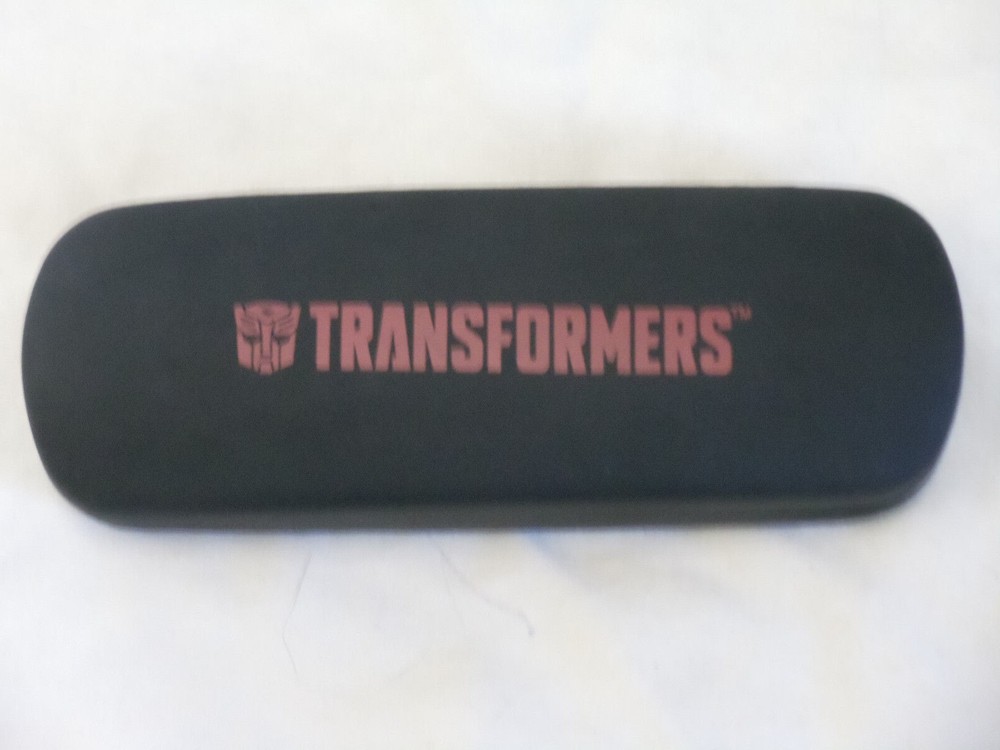 Transformers black hard eye glass case New
