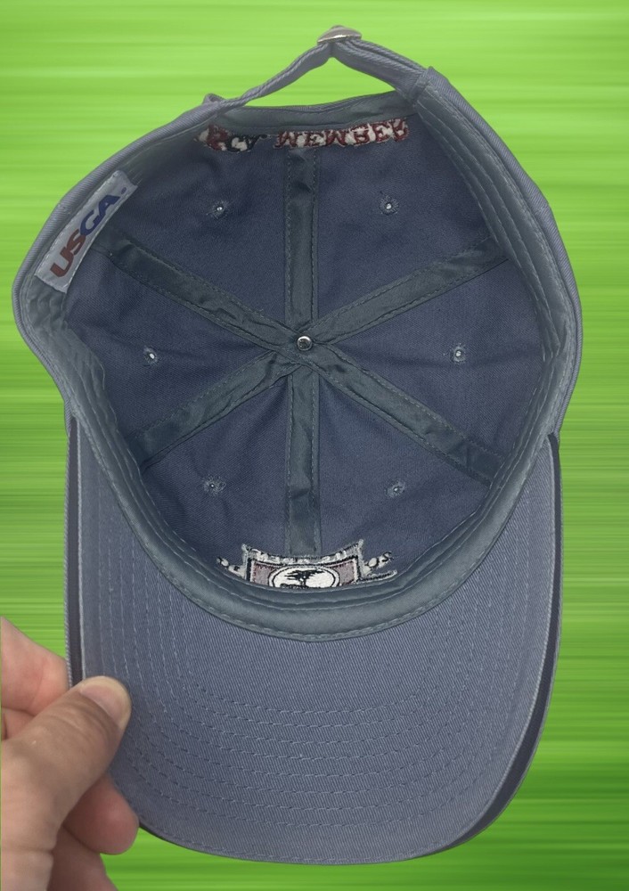2010 US Open Pebble Beach Golf Hat USGA Adjustable Strapback Hat Blue