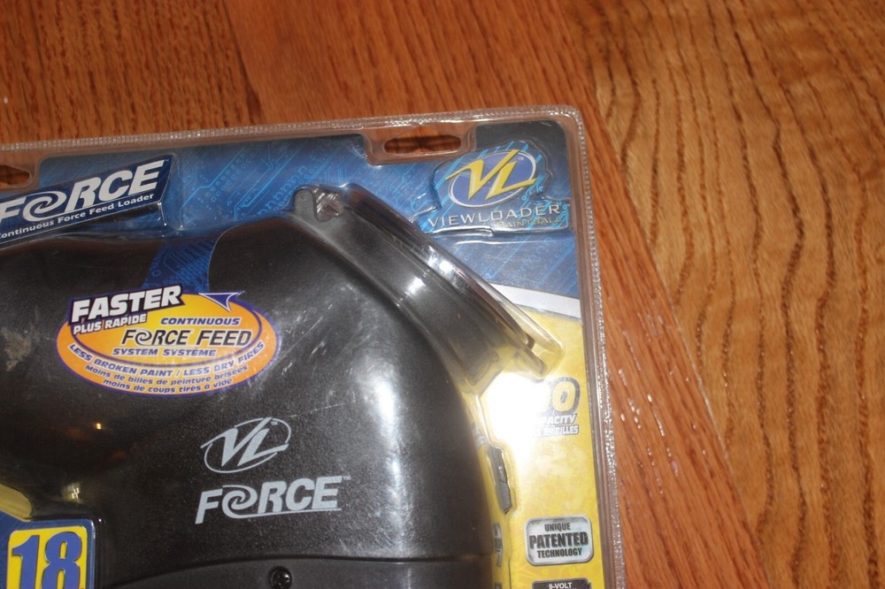 VIEWLOADER VL FORCE ELECTRONIC PAINTBALL LOADER HOPPER 200 Round New Sealed