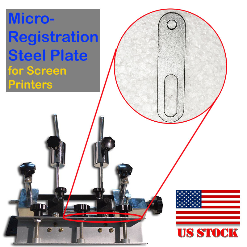 Micro-Registration Steel Plate Part Screen Printer Accessory