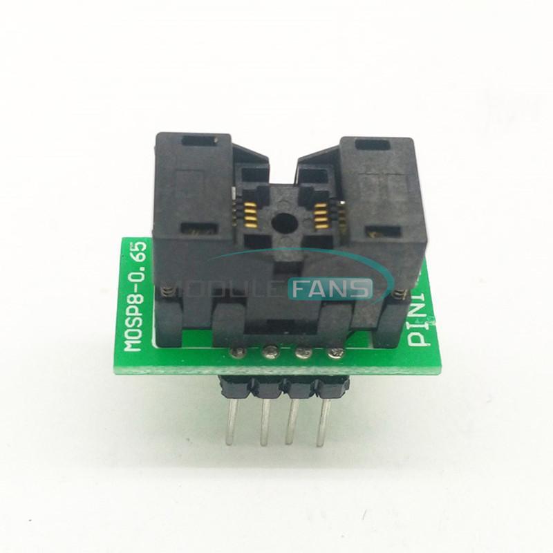 MSOP8 To DIP8 Programmer Adapter Socket MCU Test IC Socket