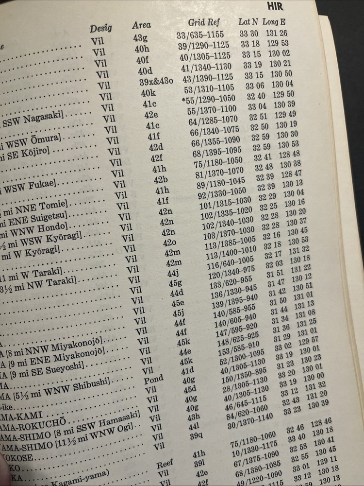 First Edition Kyushu Maps WW2