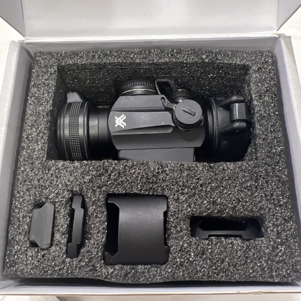Vortex SPARC II Red Dot Sight Scope Multi Height Mounts Manual & Battery OpenBox