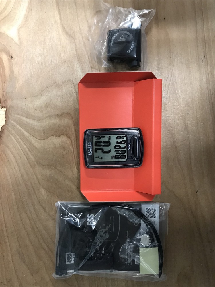 CatEye Velo Wireless Bike Computer, Black