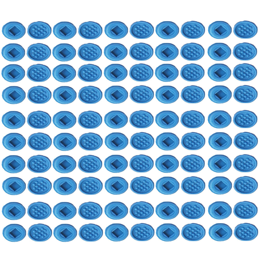 100Pcs 3mmx 3mm Track Point Cap Mouse Pointer Soft Rim For DELL E6400 E6410 US