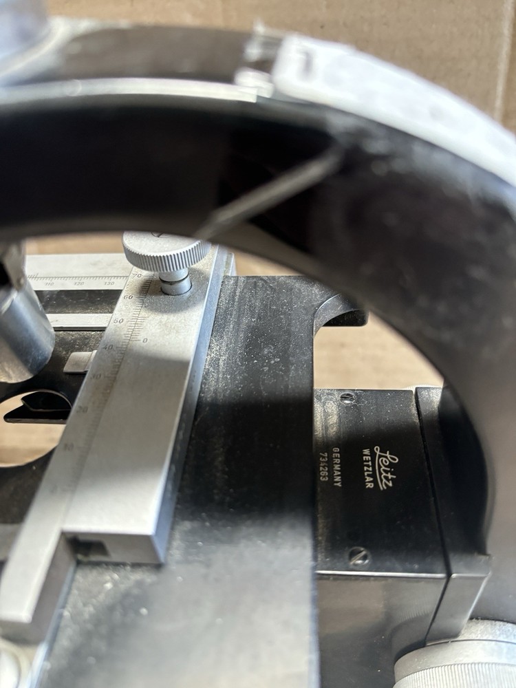 Ernst Leitz Wetzlar Microscope