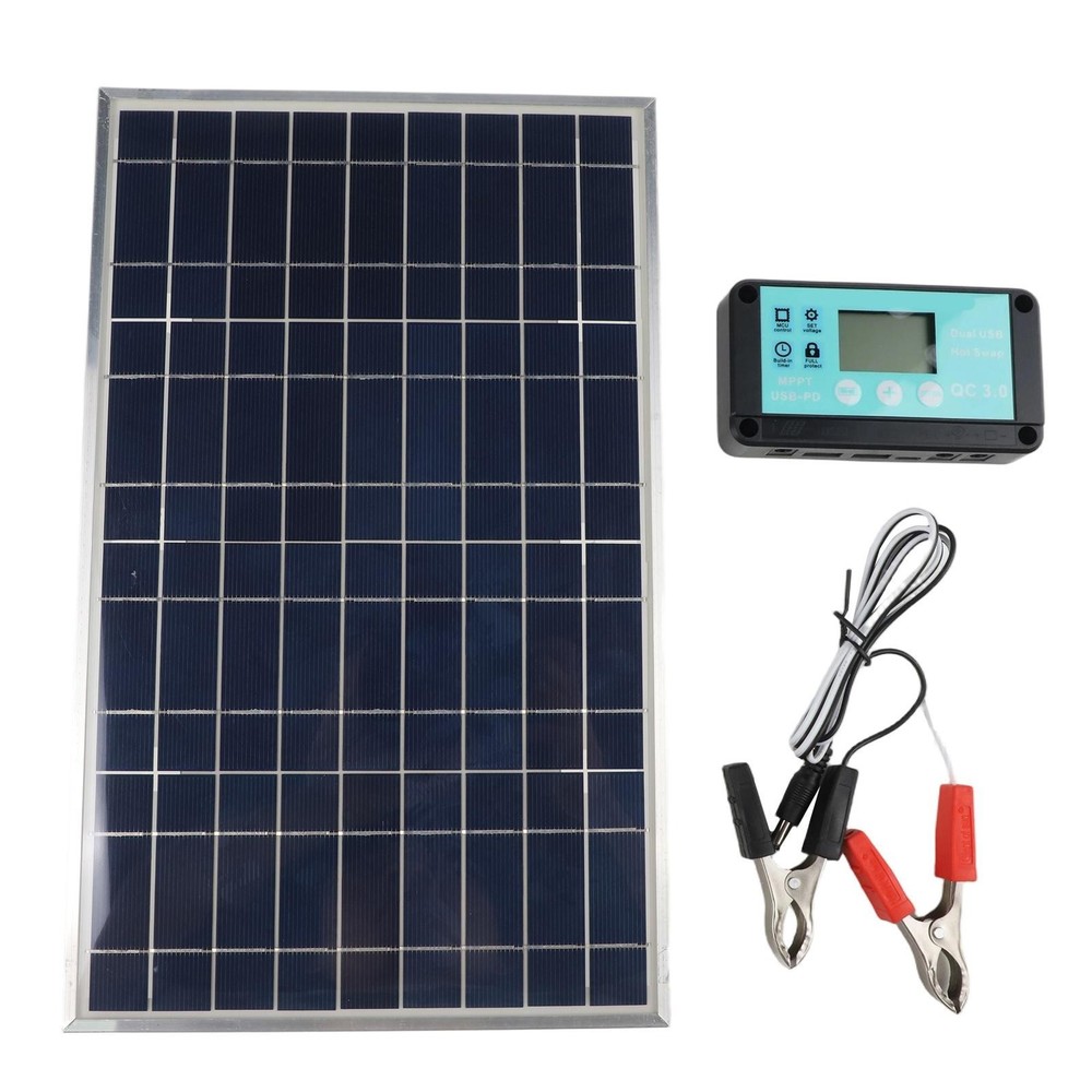 100W Solar Panel Kit,Panels Module 100w With Controller Solar Panel Kit New