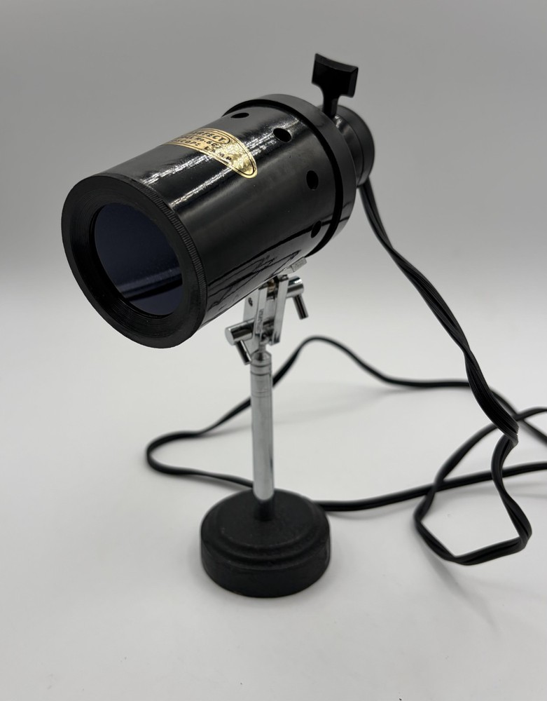 Vintage Perfect Adjustable Microscope Lamp Model No. 807 - Works