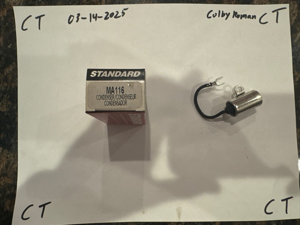 Ignition Condenser Standard MA-116
