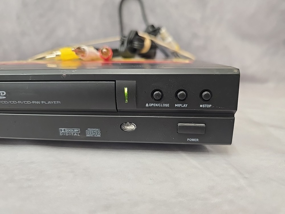 Coby DVD/Video Compact Disc Dolby Digital Audio Player w/ Remote & RCA Cable