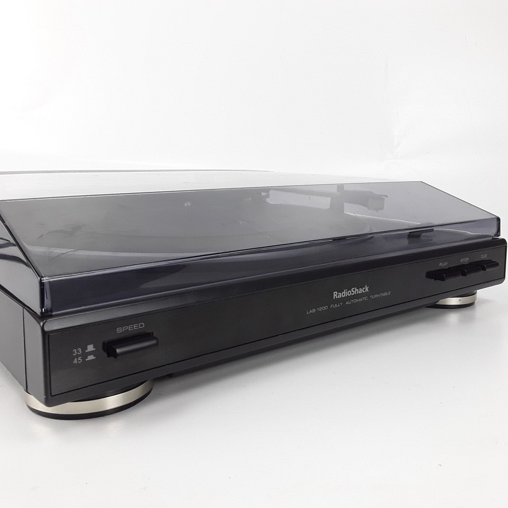 RadioShack Lab-1200 Fully Automatic Turntable Record Player Tested and Working