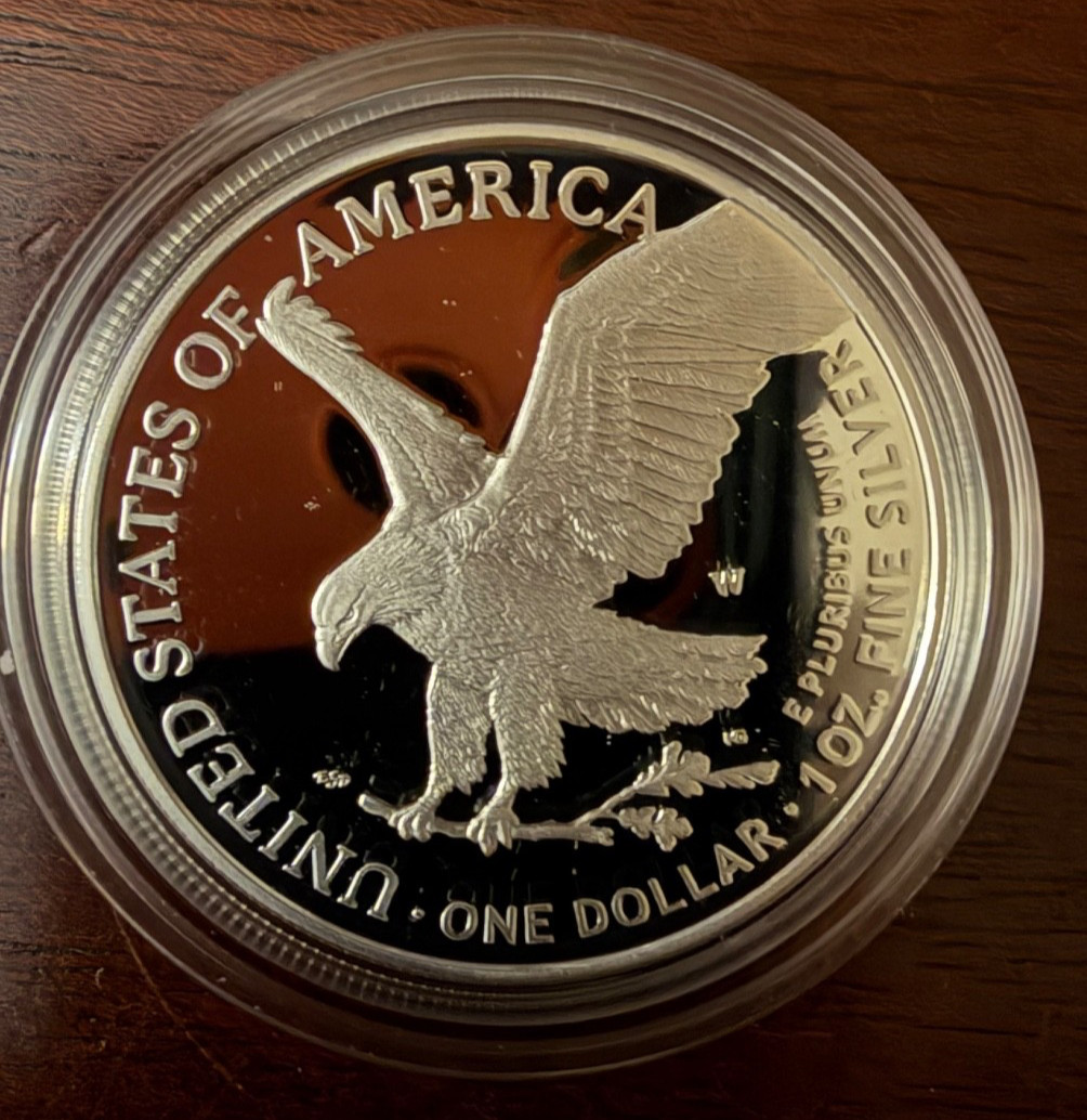 2023 W Proof Silver Eagle with OGP and COA