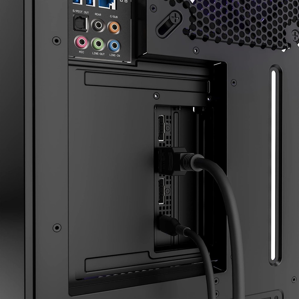 Vertical GPU Mounting Kit - AB-RH175-B1-175 mm PCIe 4.0x16 Riser Cable - GPU ...