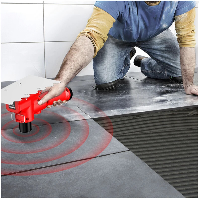 High-frequency Vibrating Leveling Ceramic Tile Plastering Dual-use Trowel Tool