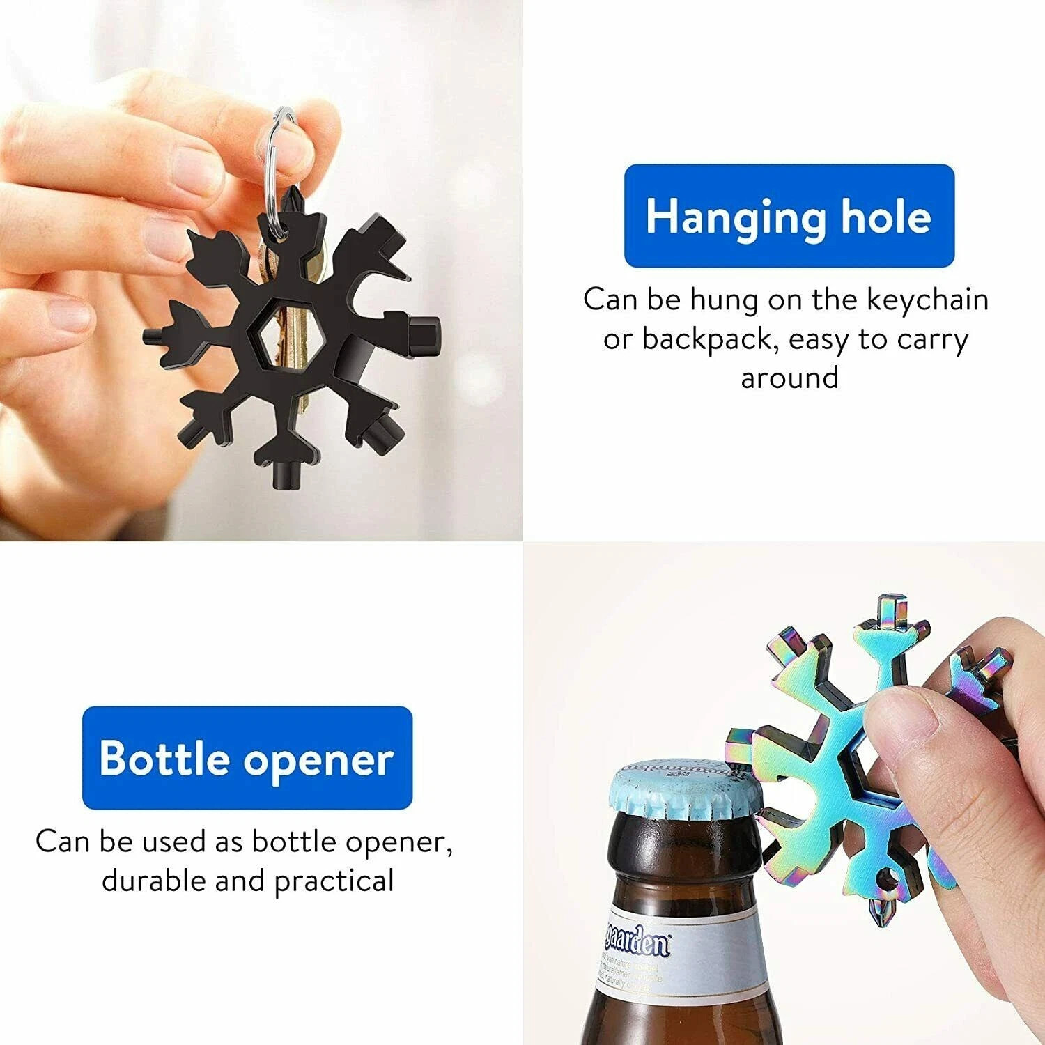 Universal Snowflake Wrench Magical Sale！Grip 18 in 1 Multi Tool Screwdriver