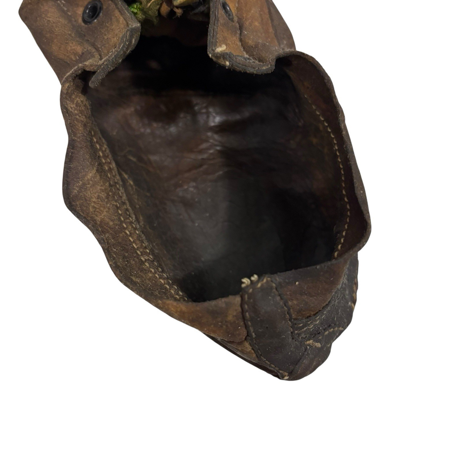 Old Antique Plains Native American Indian Beaded Moccasins Decorated Hide Shoes