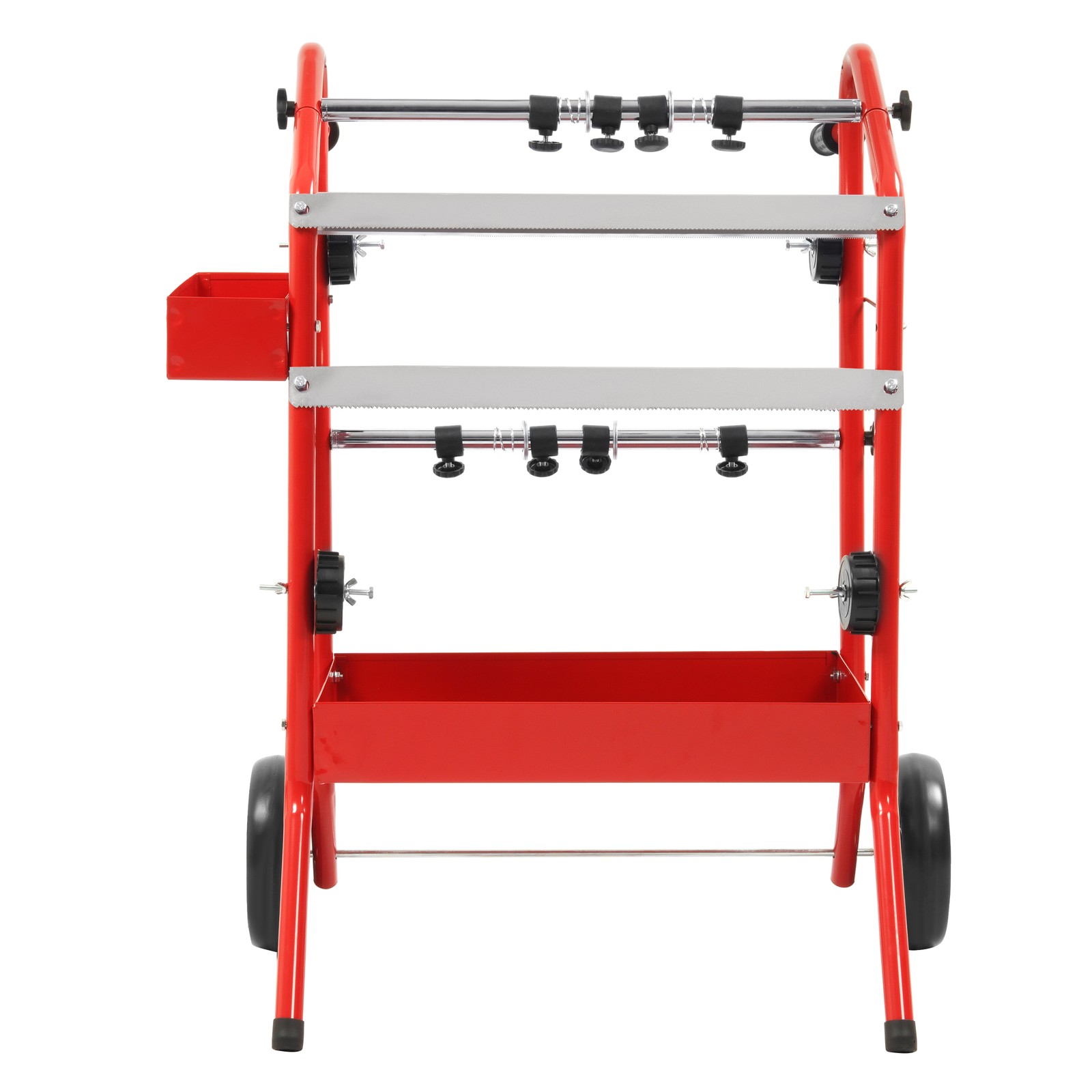 18" Mobile Multi-Roll Masking Machine Dispenser w/ 2 Paper Bars for Auto Body