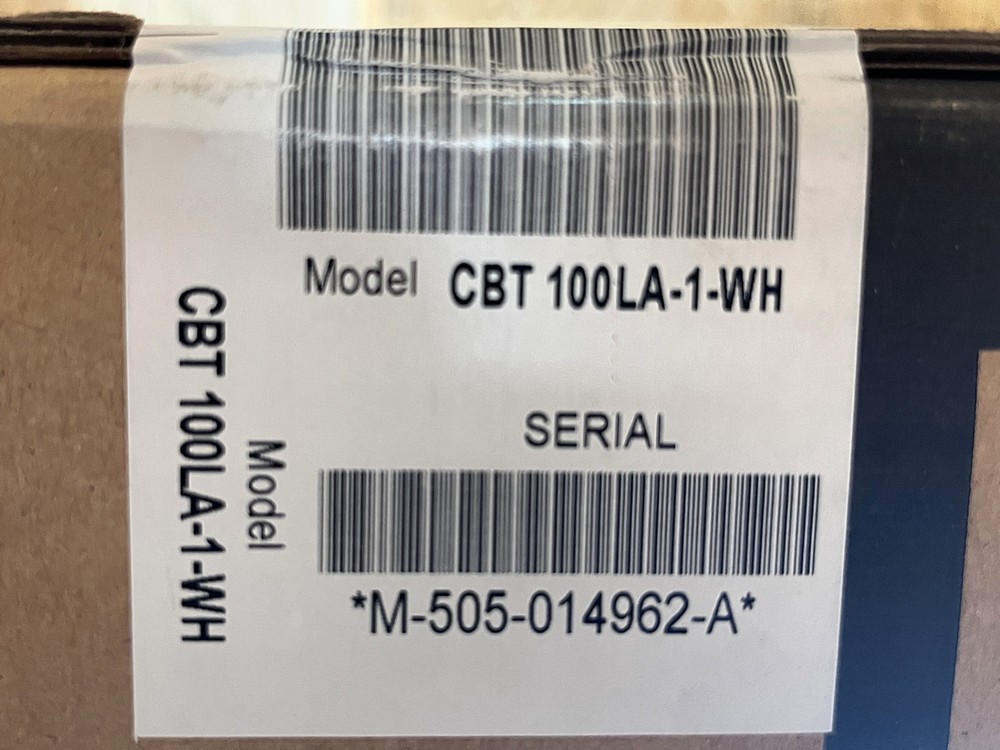 JBL CBT 100LA-1-WH COLUMN LINE ARRAY LOUDSPEAKER