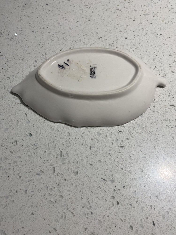 Favorite Things Dragonfly Trinket Dish Pristine Condition