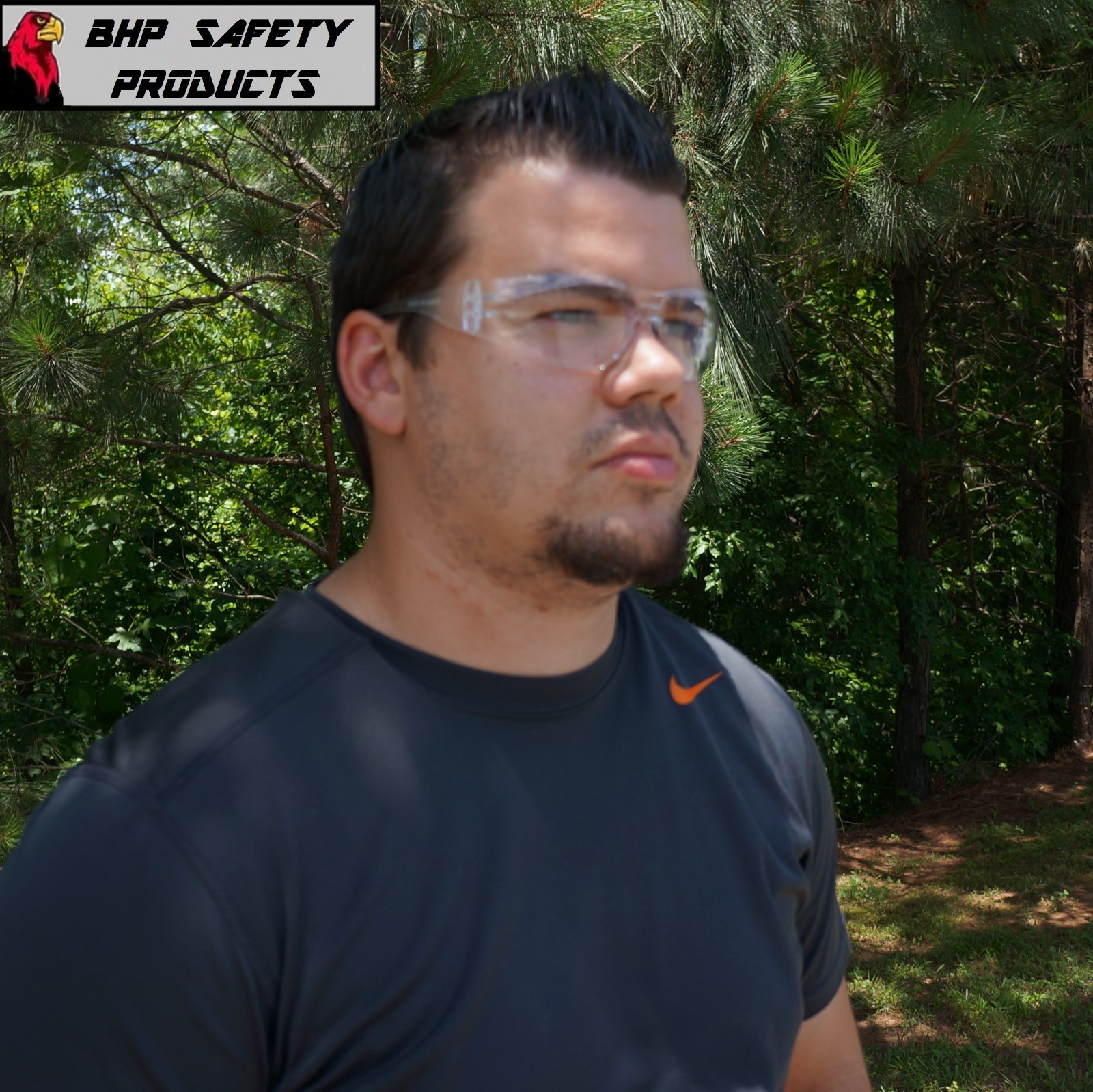 Safety Glasses, Scratch-Resistant, Anti-Fog, Clear Lens Color, Lot of 12