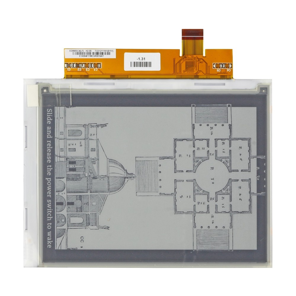 6 inch for Amazon kindle 2 ink display replacement ED060SC4 e-ink lcd display