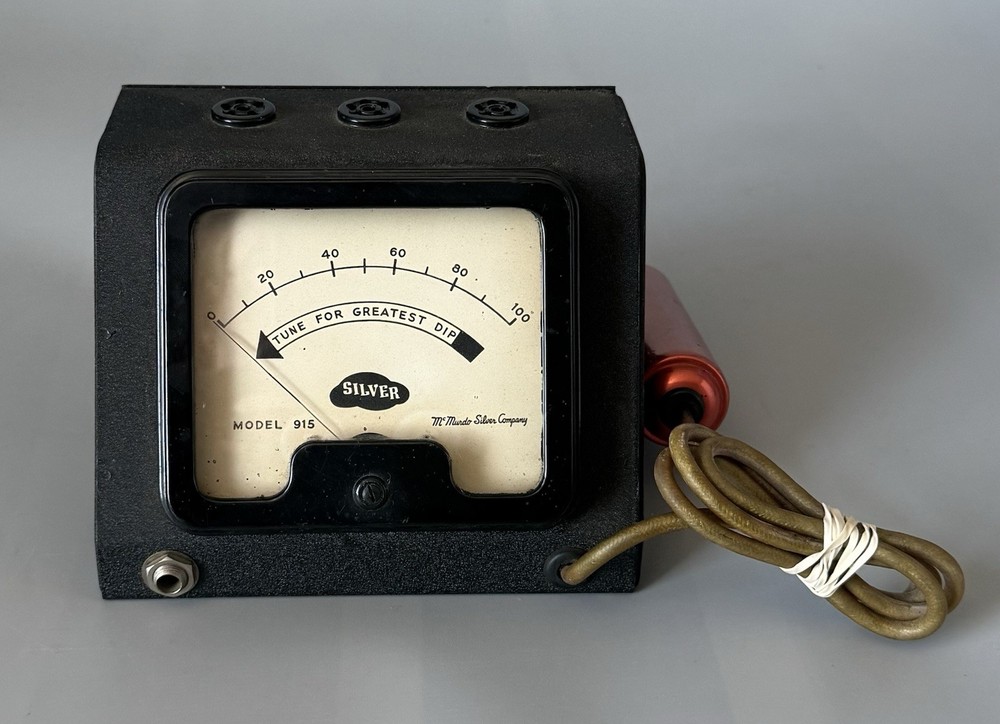 Parts/Repair Only — Untested — McMurdo Silver Model 915 Meter — See Description